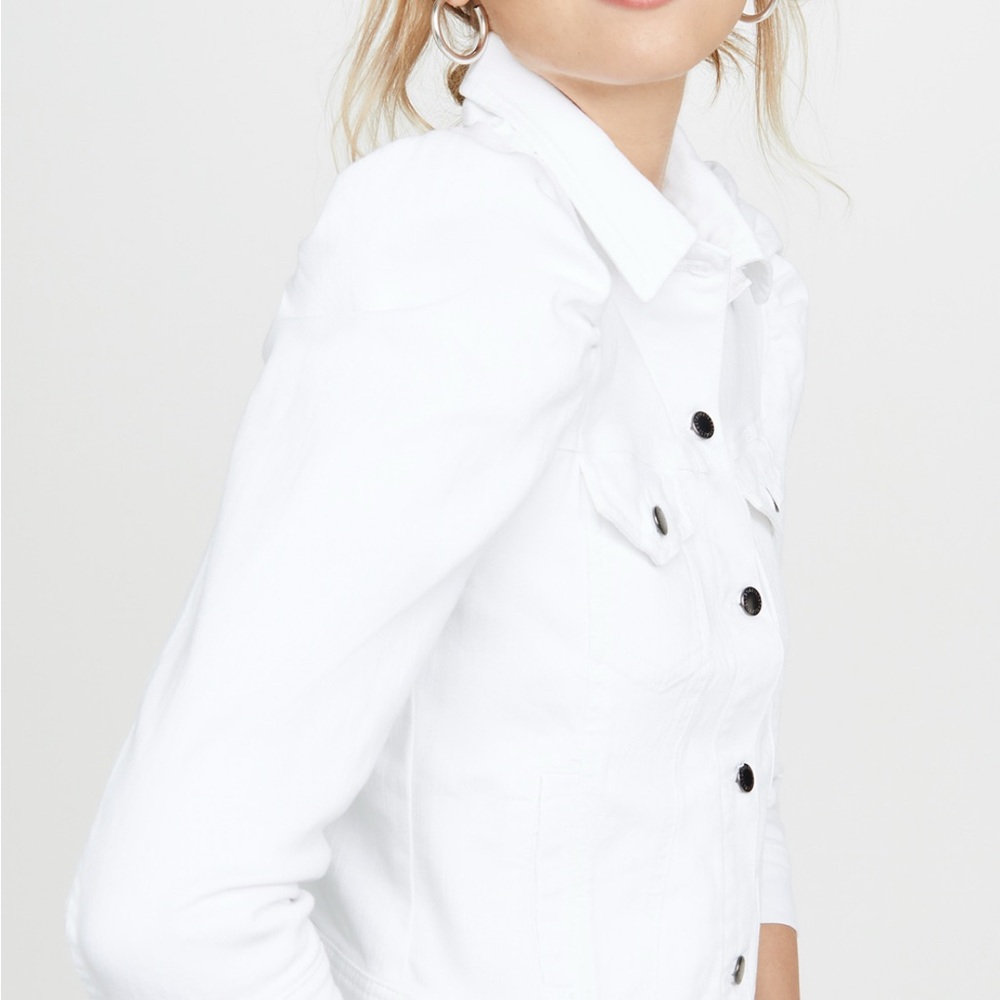 Retrofete Ada Denim Jacket in White